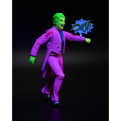 DC Retro The Joker Batman: Classic TV Series Black Light Gold Label 6-Inch Action Figure - Entertainment Earth Exclusive (Online Order Only)