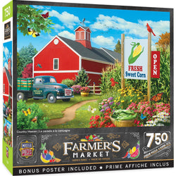 Farmer's Market - Country Heaven 750 Piece Jigsaw Puzzle (ONLINE ORDER ONLY)
