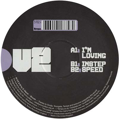 D1 - I'm Loving [Vinyl] (ONLINE ORDER ONLY)