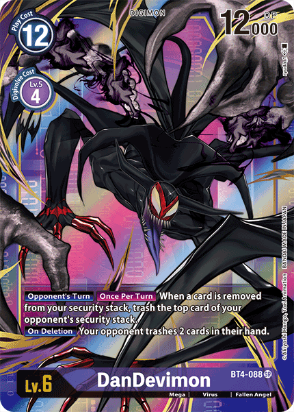 DanDevimon [BT4-088] (Alternate Art) [Great Legend] (ONLINE ORDER ONLY)