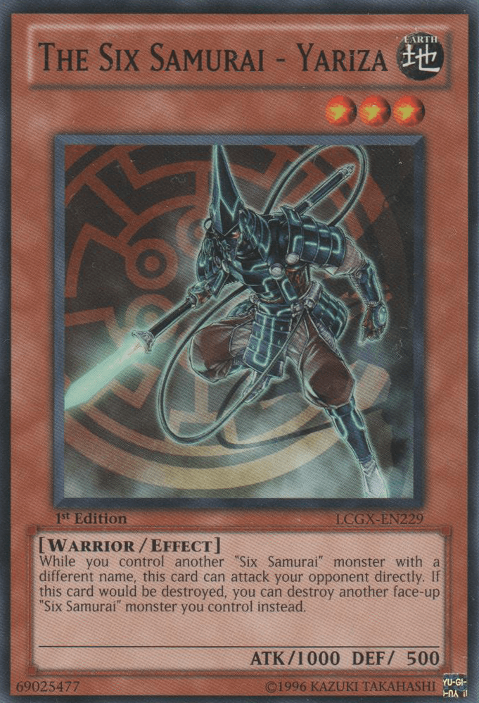 The Six Samurai - Yariza [LCGX-EN229] Common (ONLINE ORDER ONLY)