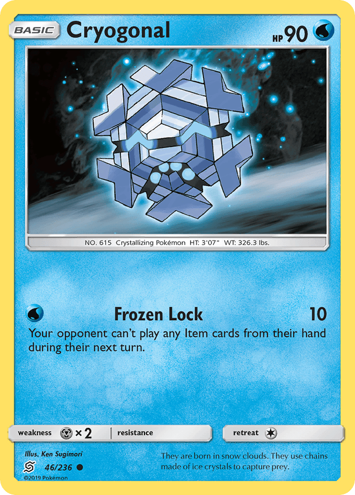 Cryogonal (46/236) [Sun & Moon: Unified Minds] (Online Only)