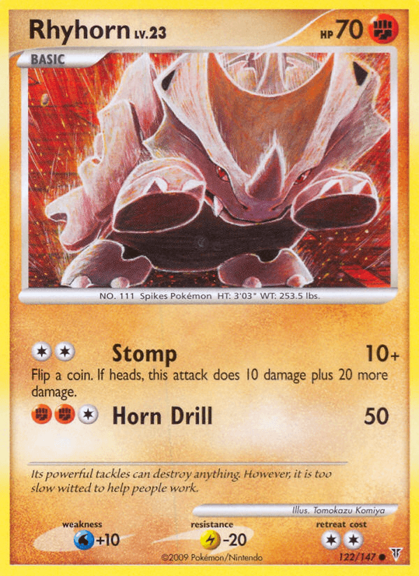 Rhyhorn (122/147) [Platinum: Supreme Victors] (Online Only)