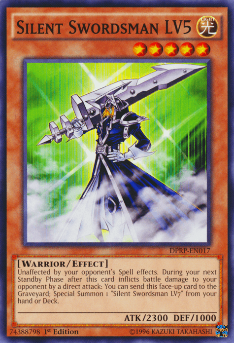Silent Swordsman LV5 [DPRP-EN017] Common (ONLINE ORDER ONLY)