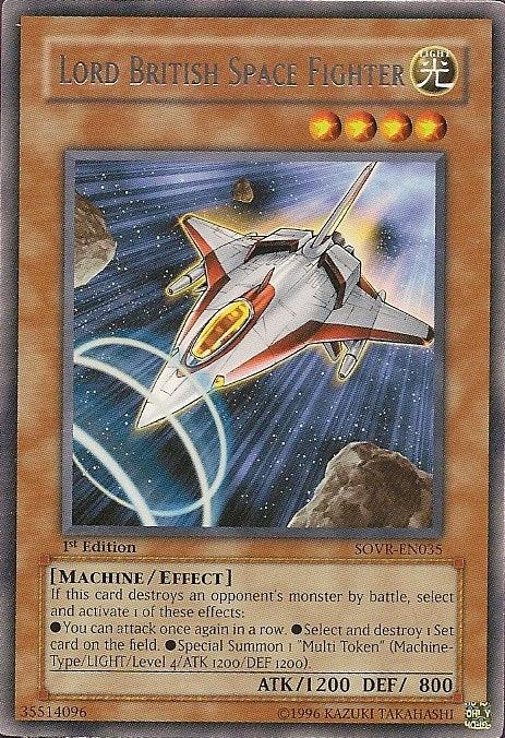 Lord British Space Fighter [SOVR-EN035] Rare (ONLINE ORDER ONLY)