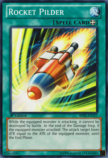 Rocket Pilder [BP02-EN157] Mosaic Rare (ONLINE ORDER ONLY)