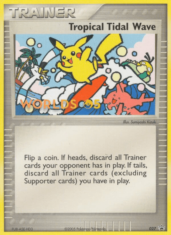 Tropical Tidal Wave (027) [Nintendo: Black Star Promos] (Online Only)