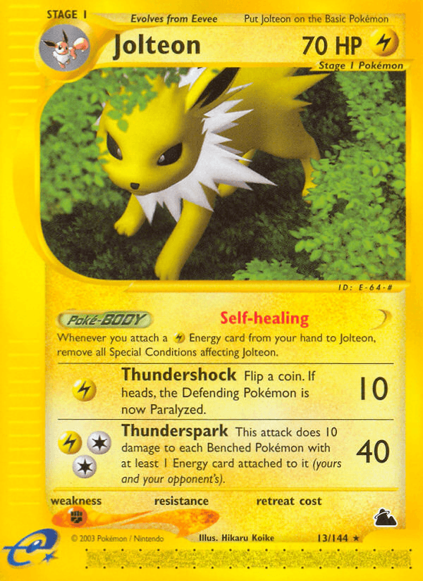 Jolteon (13/144) [Skyridge] (Online Only)