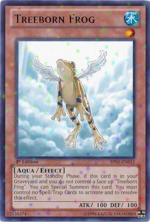 Treeborn Frog [BP01-EN012] Starfoil Rare (ONLINE ORDER ONLY)
