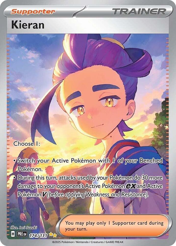 Kieran (174/131) [Scarlet & Violet: Prismatic Evolutions] (Online Only)