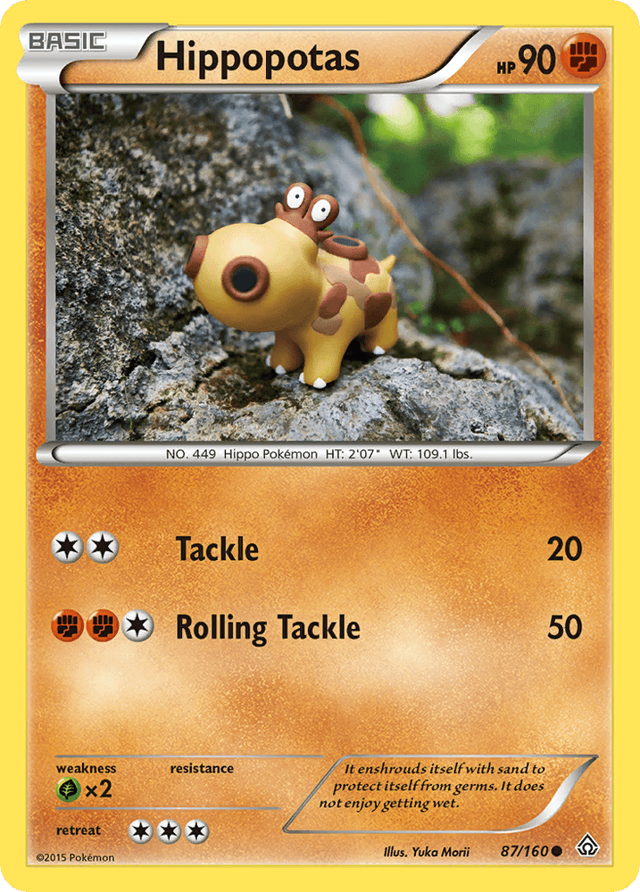 Hippopotas (87/160) [XY: Primal Clash] (Online Only)