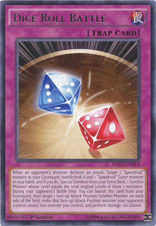 Dice Roll Battle [HSRD-EN014] Rare (ONLINE ORDER ONLY)
