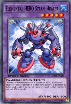 Elemental HERO Steam Healer [SGX1-ENA24] Common (ONLINE ORDER ONLY)
