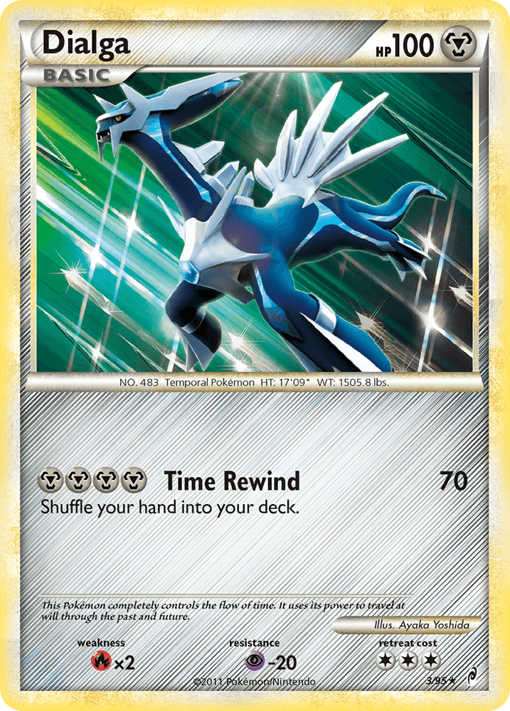 Dialga (3/95) [HeartGold & SoulSilver: Call of Legends] (Online Only)