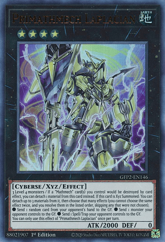 Primathmech Laplacian [GFP2-EN146] Ultra Rare (ONLINE ORDER ONLY)