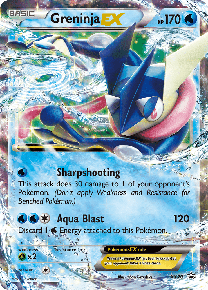 Greninja EX (XY20) [XY: Black Star Promos] (Online Only)