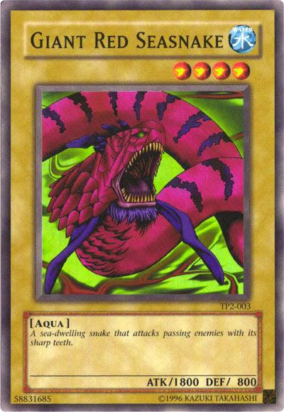 Giant Red Seasnake [TP2-003] Super Rare (ONLINE ORDER ONLY)