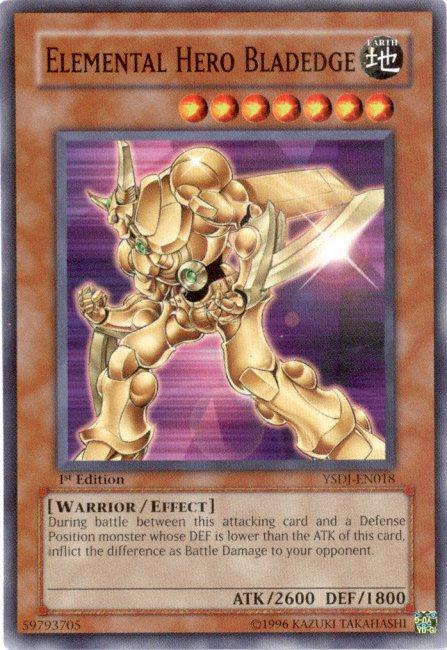 Elemental HERO Bladedge [YSDJ-EN018] Common (ONLINE ORDER ONLY)