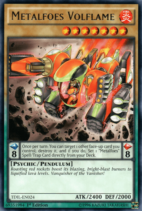 Metalfoes Volflame [TDIL-EN024] Rare (ONLINE ORDER ONLY)