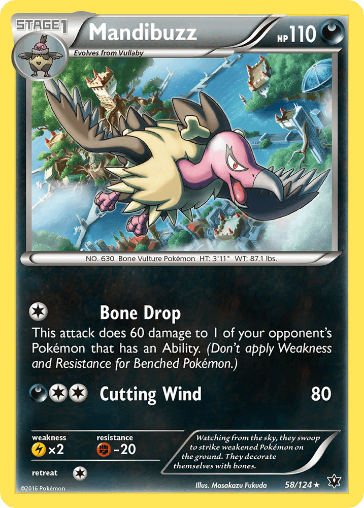 Mandibuzz (58/124) [XY: Fates Collide] (Online Only)