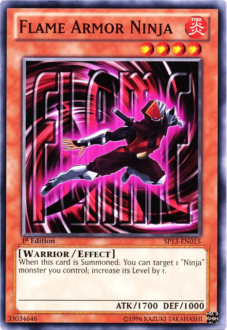 Flame Armor Ninja [SP13-EN015] Common (ONLINE ORDER ONLY)
