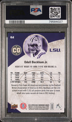 2014 UPPER DECK CONFERENCE GREATS ODELL BECKHAM JR.  #61 - PSA 10 ROOKIE CARD (Online Order Only)