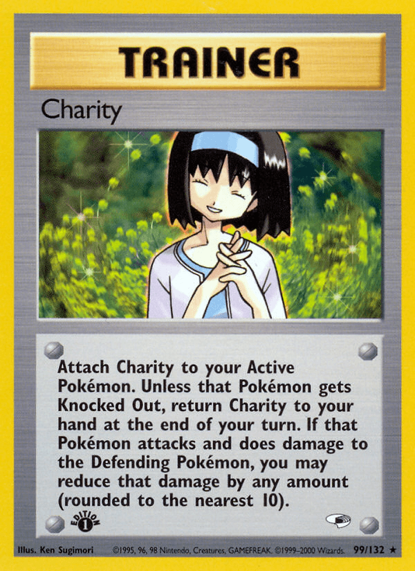 Charity (99/132) [Gym Heroes 1st Edition] (Online Only)