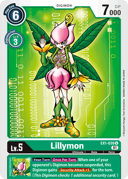 Lillymon [EX1-039] [Classic Collection] (ONLINE ORDER ONLY)