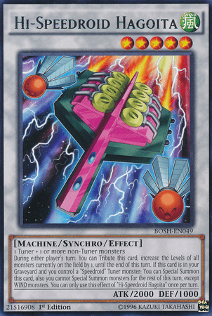 Hi-Speedroid Hagoita [BOSH-EN049] Rare (ONLINE ORDER ONLY)
