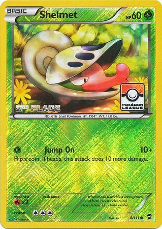 Shelmet (8/111) (League Promo 2nd Place) [XY: Furious Fists] (Online Only)