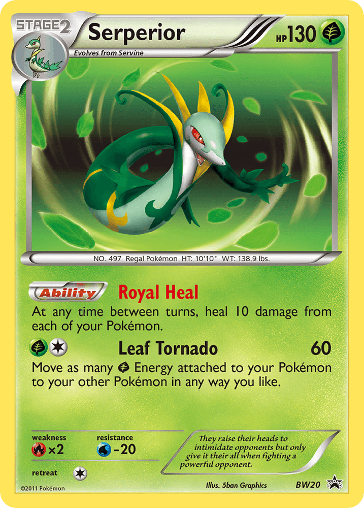 Serperior (BW20) [Black & White: Black Star Promos] (Online Only)