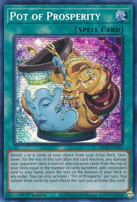 Pot of Prosperity [MP22-EN037] Prismatic Secret Rare (ONLINE ORDER ONLY)