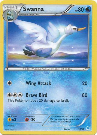 Swanna (18/30) [XY: Trainer Kit 3 - Suicune] (Online Only)