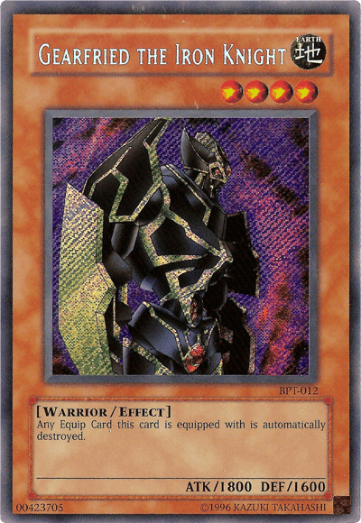 Gearfried the Iron Knight [BPT-012] Secret Rare (ONLINE ORDER ONLY)