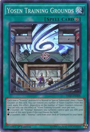 Yosen Training Grounds [THSF-EN008] Super Rare