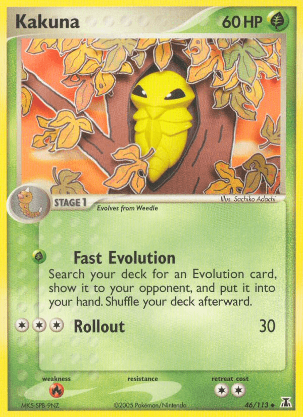 Kakuna (46/113) [EX: Delta Species] (Online Only)