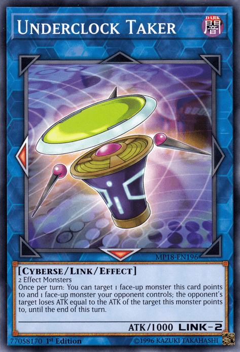 Underclock Taker [MP18-EN196] Common (ONLINE ORDER ONLY)