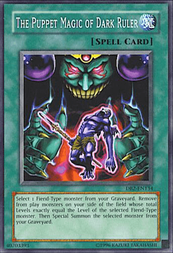 The Puppet Magic of Dark Ruler [DB2-EN134] Common (ONLINE ORDER ONLY)