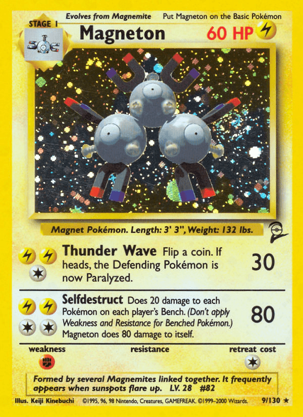 Magneton (9/130) [Base Set 2] (Online Only)