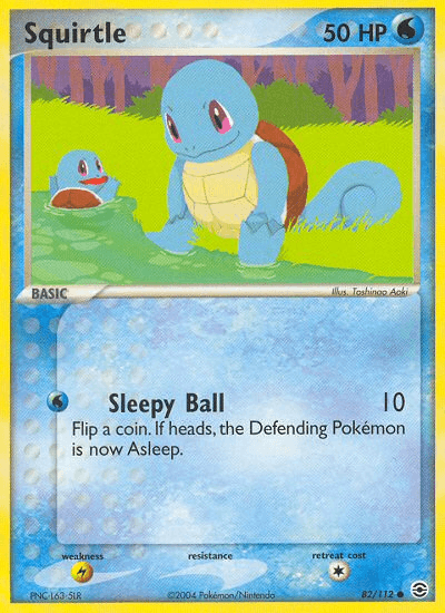 Squirtle (82/112) [EX: FireRed & LeafGreen] (Online Only)
