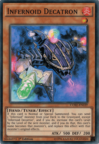 Infernoid Decatron [CORE-EN039] Super Rare (ONLINE ORDER ONLY)