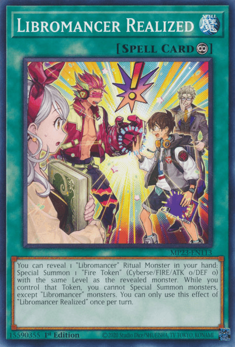 Libromancer Realized [MP23-EN113] Common (ONLINE ORDER ONLY)
