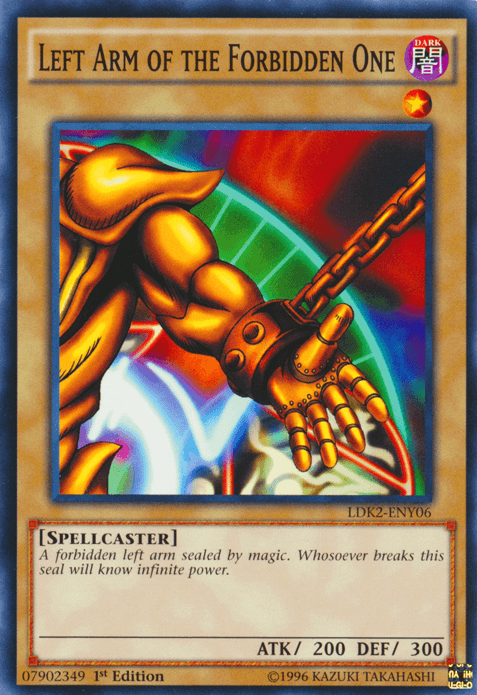 Left Arm of the Forbidden One [LDK2-ENY06] Common (ONLINE ORDER ONLY)