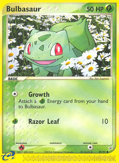 Bulbasaur (39/95) [EX: Team Magma vs Team Aqua] (Online Only)