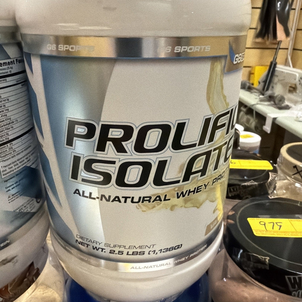 Prolific Isolate - Vanilla (40 Servings) Exp 10/26 (ONLINE ORDER ONLY)
