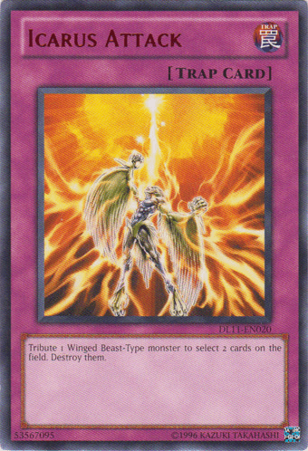 Icarus Attack (Red) [DL11-EN020] Rare (ONLINE ORDER ONLY)
