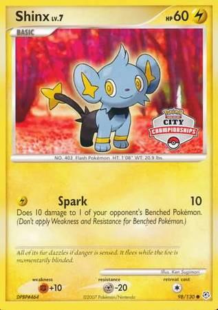 Shinx (98/130) (City Championships Promo) [Nintendo: Black Star Promos] (Online Only)