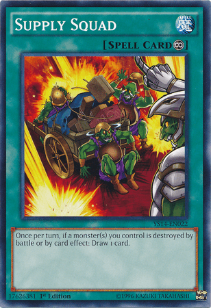 Supply Squad [YS14-EN022] Common (ONLINE ORDER ONLY)