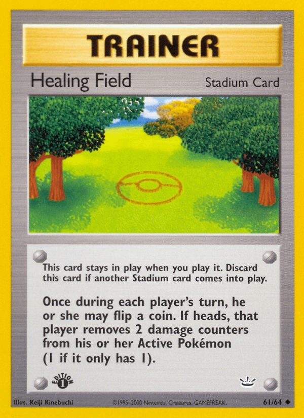 Healing Field (61/64) [Neo Revelation 1st Edition] (Online Only)