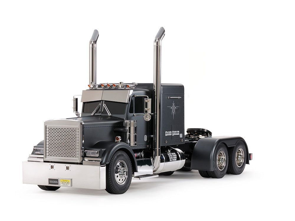 Tamiya 56356 RC 1/14 Grand Hauler 2WD On-Road Tractor Semi Truck Kit Matte Black Edition (ONLINE ORDER ONLY)